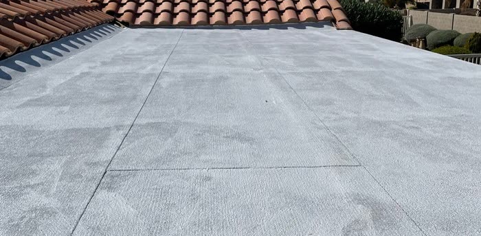 Before: faded exterior on the same Arizona home