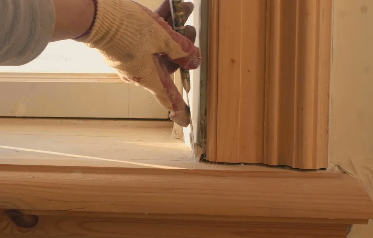 Wood fascia and trim work on an Arizona home